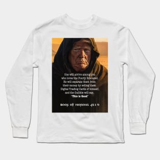 Donald Trump: Book of Morons 45:1:6 Long Sleeve T-Shirt